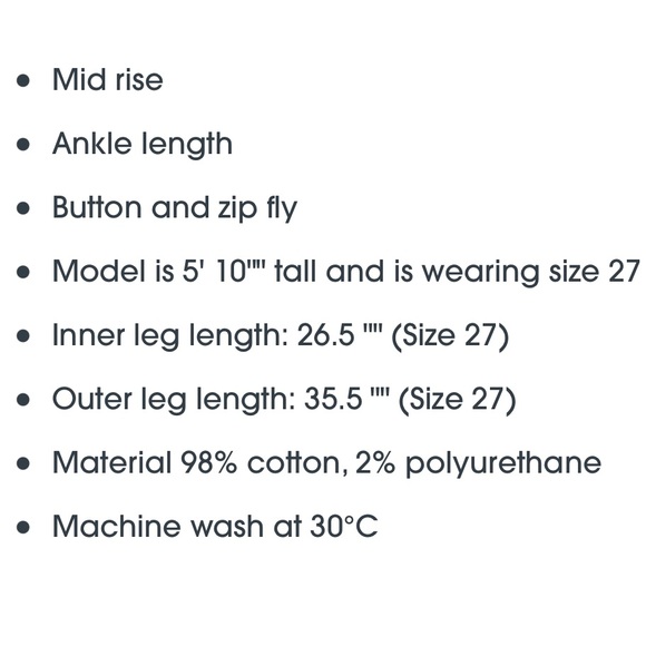 Rag & Bone Mid Rise Jeans - Picture 6 of 10